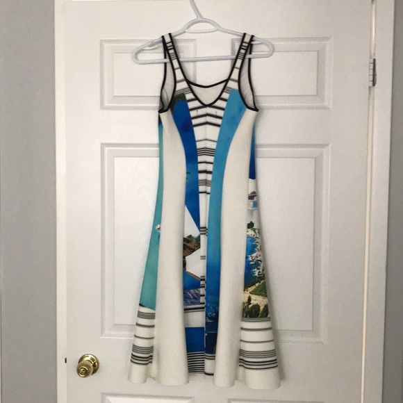 Clover Canyon neoprene cocktail dress - Picture 2 of 3